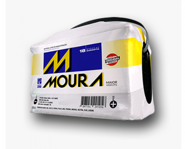  Bateria Moura 80 amperes (linha Hyundai) 